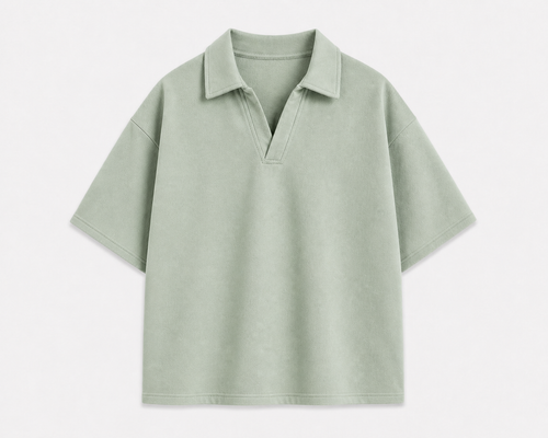 Oxford Sage Oversized Polo